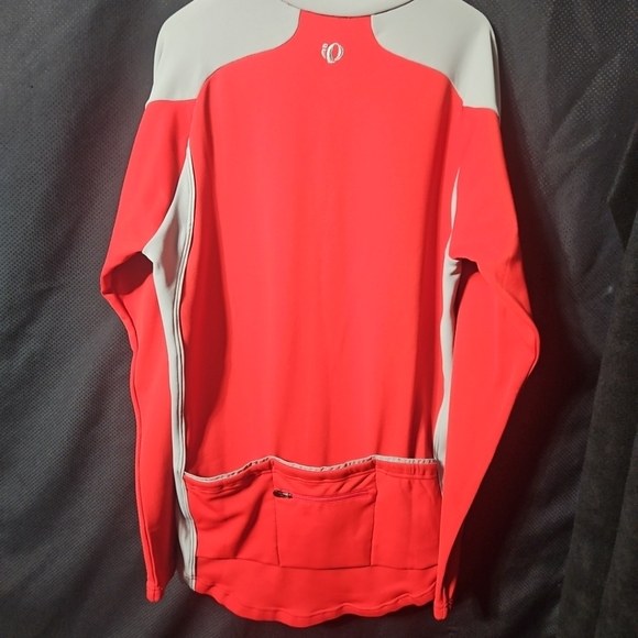 Pearl Izumi Red and Gray Cycling Jersey - Picture 4 of 7